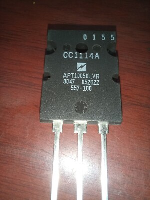 Advanced Power Tech. APT10050LVR 1000V, 21A N-ch MOSFET/NOS/TO-264 pkg