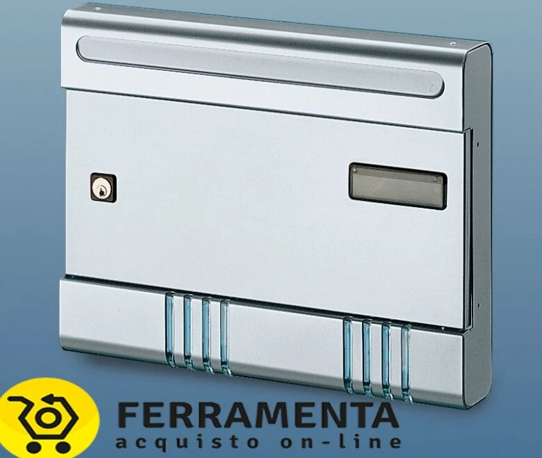 Cassetta alluminio Posta Rivista Argento ALUBOX SIRE
