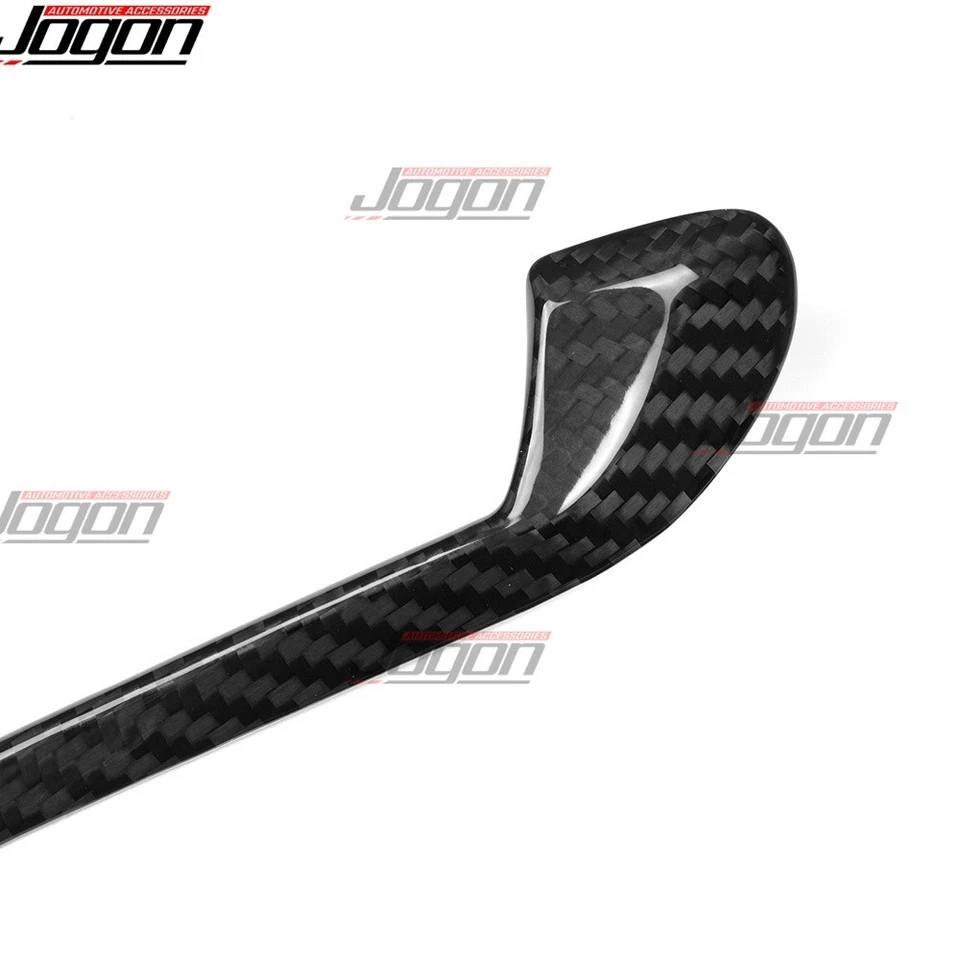 Carbono real para Lotus Emira GT4 V6 2023+ cubiertas de manija de puerta interior decoración inferior Foto 3 de 4