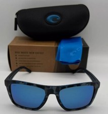 NEW Costa Del Mar MAINSAIL Polarized Sunglasses Deep Water Camo/ Blue Glass 580G