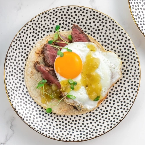 Thyme & Table 12-Piece Dinnerware Stoneware Set, Black & White Dot Collection - Picture 4 of 5