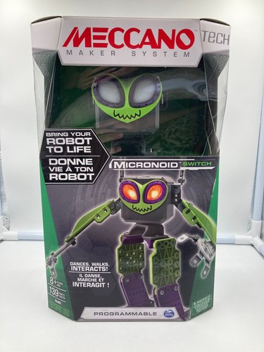 2016 New Meccano Maker System Tech Micronoid Switch Spin Master Programmable