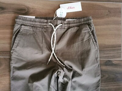 NEU - leichte Hose, Jogger, Freizeithose khaki von s.Oliver in Größe 34 /L28