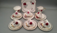 Royal Stafford Roses to Remember 21 piece tea set