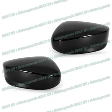 For 2013-2022 Acura ILX Sedan Glossy Piano Black Edition Side Mirror Covers Trim