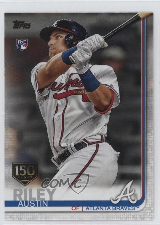 2019 Topps Update 150th Anniversary Austin Riley #US100 19yv