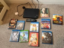 Samsung BD-F5100 Blu-ray & DVD Player with Remote -PLUS DVDs & Blu ray films