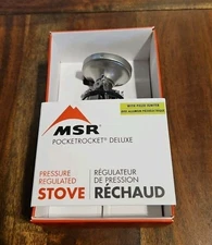 Mountain Safety Research MSR Pocket Rocket Deluxe Backpacking Camp Stove -NEW!