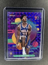 Topps Finest VJ Edgecombe Rookie Serial #103 Philadelphia 76ers /75 2025-26