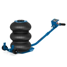 Triple Bag Air Jack 3 Ton 6600lbs Pneumatic Jack Car Lift Blue
