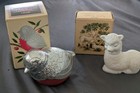 New ListingVintage Avon Robin Red Breast Charisma & Little Lamb Topazes Colognes Both Nib