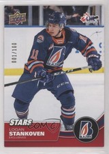 2021-22 Upper Deck CHL Stars Exclusives 1/100 Logan Stankoven #304 0y85