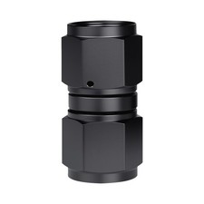 4AN Female to 4AN Female Coupler Straight Swivel Union Fitting Adapter Alumin...