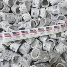 NEW 1 ROLLS OF 100 U S P S -POSTAGE FREE SHIPPING   -100PCS, NEW SEALED 