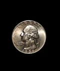 1959 D Washington Quarter Silver  AU Beautiful Coin.