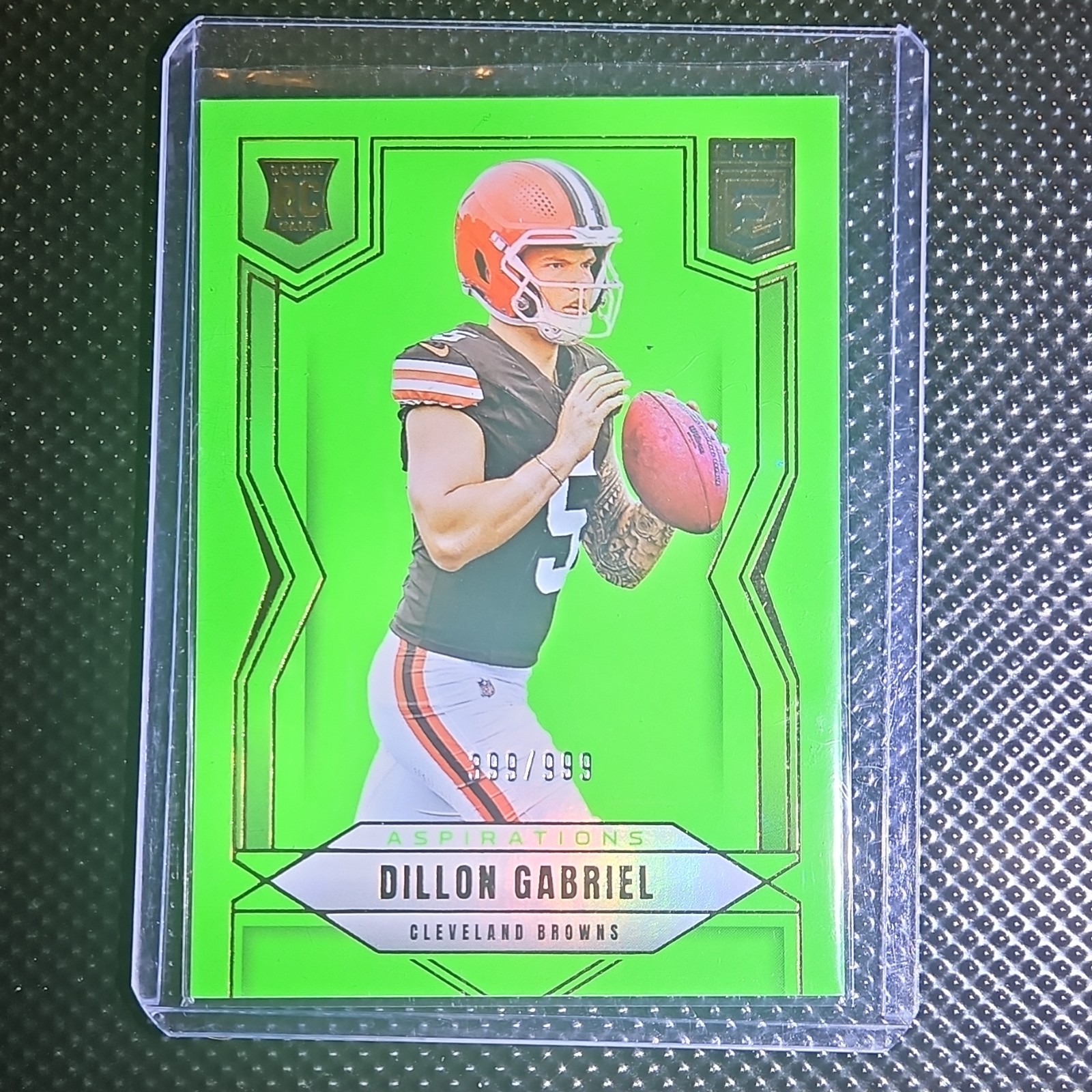 Panini 2025 Donruss Elite Dillon Gabriel Aspirations Rookie Browns #151 /999