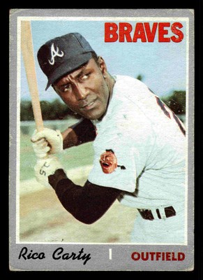 1970 Topps Rico Carty #145 - Atlanta Braves