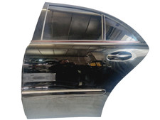 17E* Mercedes E Klasse W211 Limousine T&uuml;r hinten links F.197 Obsidianschwarz
