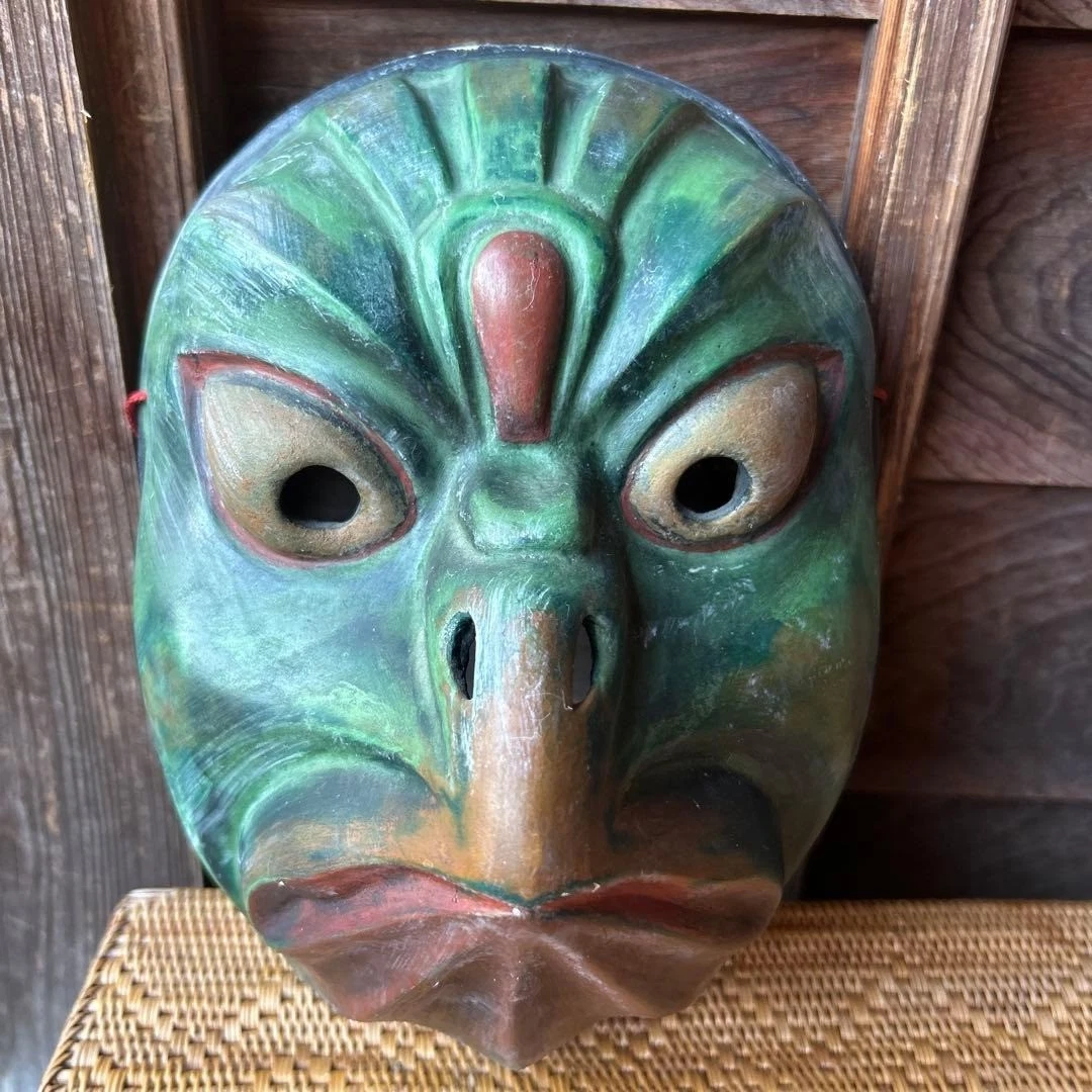 Kabuki Mask In Antique Japanese Masks for sale | eBay