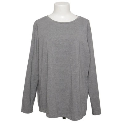 Anni for friends, Langarmshirt, Größe: 48, Grau, Baumwolle/Elasthan/Modal #4AI