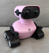 ALLCELE Pink and Black Intelligent Remote Control Robot Toy No Remote / Cable 