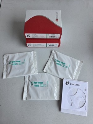 13 Ct Hollister 14202 Trim to Fit Ostomy Barrier 1-3/4''Flange PACK/13 Barriers