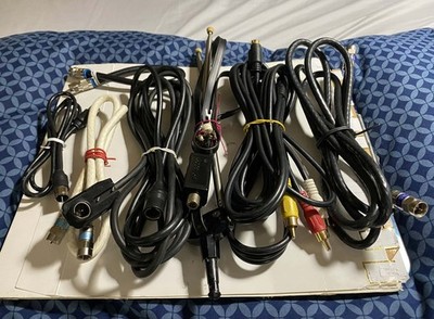 Lot of Coax Coaxial Cable for Satellite TV Wire Cord & Antenna.