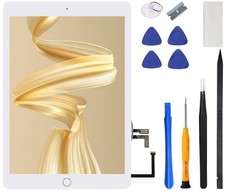 for iPad 5 5th Gen Screen Replacement A1822 A1823 2017 Digitizer 9.7 Inch, fo...