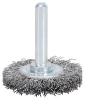 Ks Tools 340.0037 Rostfreie StahldrahtbüRstenscheibe 0,3Mm, Ø 80Mm