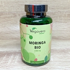 VEGAVERO Moringa BIO 2000mg 180 Comprimés (3 Mois) Antioxydant + Energie – 06/27