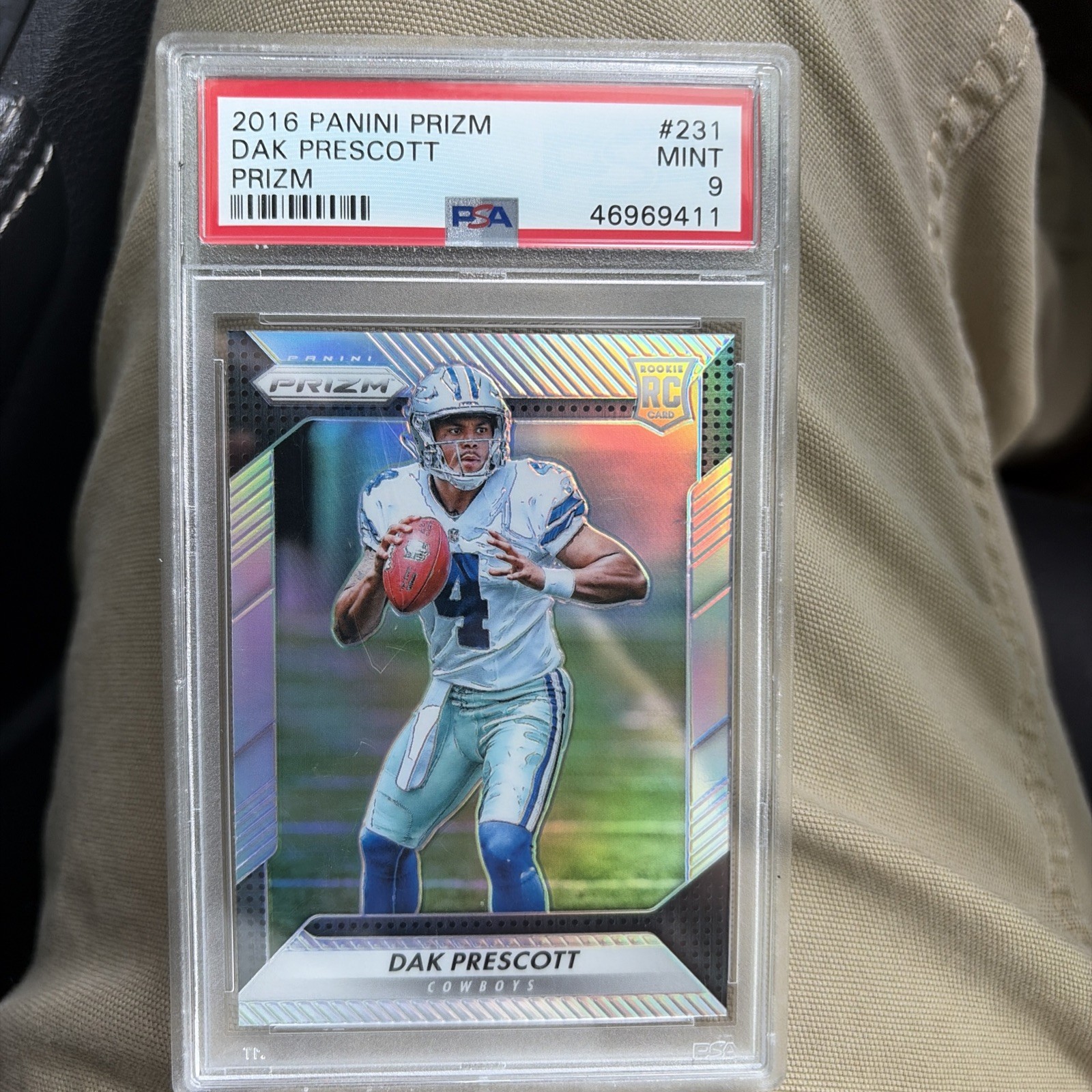 2016 Panini Prizm - Rookie Dak Prescott #231 Silver Prizm (RC)