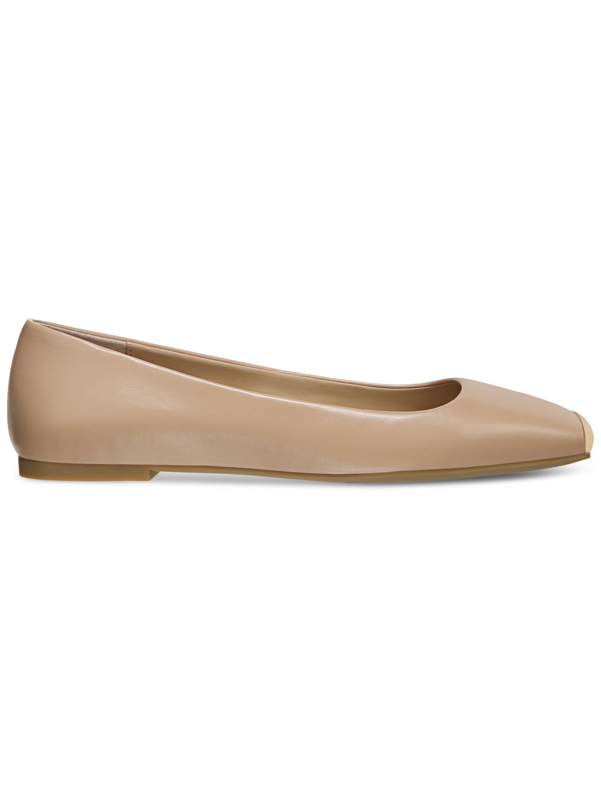 ALFANI Womens Beige Neptoon Square Toe Block Heel Slip On Flats Shoes 7 M 5990₽