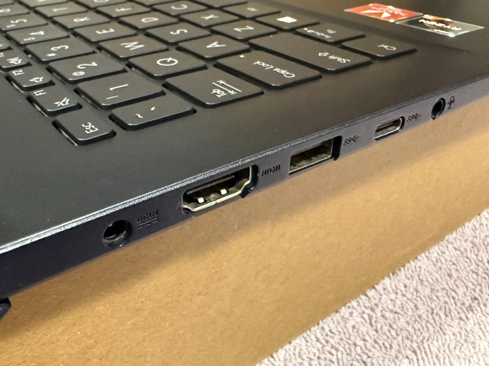 Asus Vivobook M413DA-WS51 – 14" FHD – Ryzen 5 3500U – 8GB RAM – 256GB SSD – Preto - Imagem 4 de 4