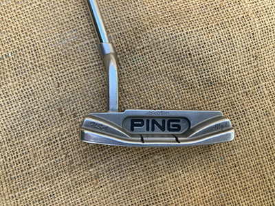 【中古美品】PING Karsten ISOPUR ANSER パター Ping Karsten Ally i ISOPUR 2 Blade Putter ⛳ Steel 35.5
