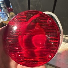 Ser-do Ray Ss-100 Red New Old Stock Lens Rare Vintage Light Cover Truck Part