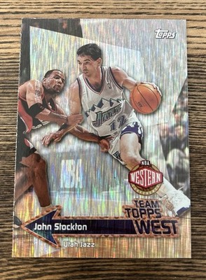 1999-00 Topps Team Topps #TT11 John Stockton Utah Jazz HOF