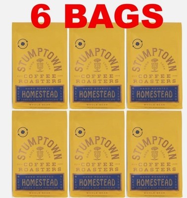 Stumptown Homestead Blend Whole Bean Coffee, 6/BAGS, DEC/2026