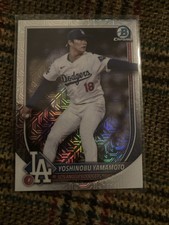 2025 Bowman - Yoshinobu Yamamoto #18 Chrome Mojo Refractor