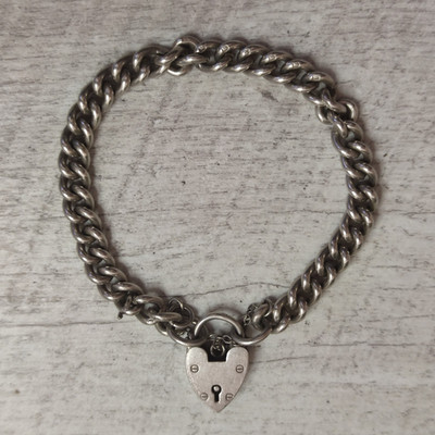 Links of London Silberkette Armband 925 Sterling Silber 22 cm Durchmesser 26 g