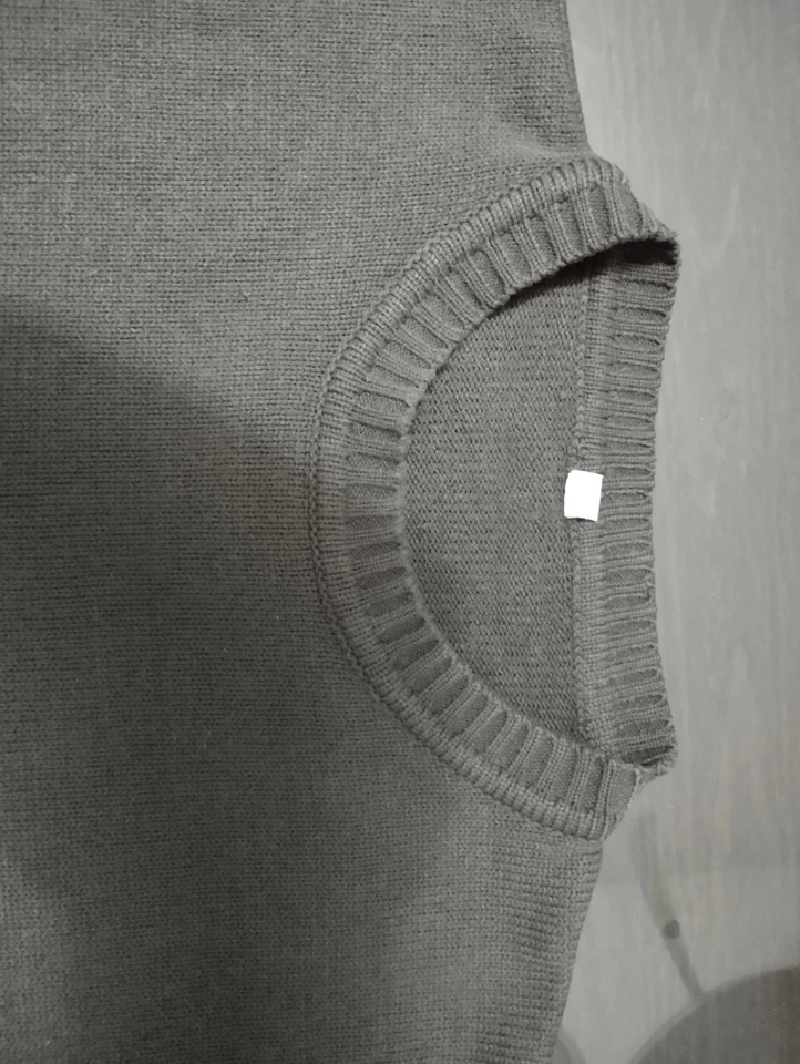 Pull homme vert foncé taille L - Photo 2/4