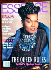 Essence Magazine October 1993 Queen Latifah’s Hip Hop Empire No Label Ex Cond Q1