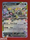 Pokémon: Umbreon EX (Prismatic Evolutions Stamped) 060/131