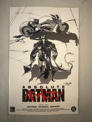 Absolute Batman #1 Javier Fernandez MegaCon Red Splash Akira Homage 3rd Print