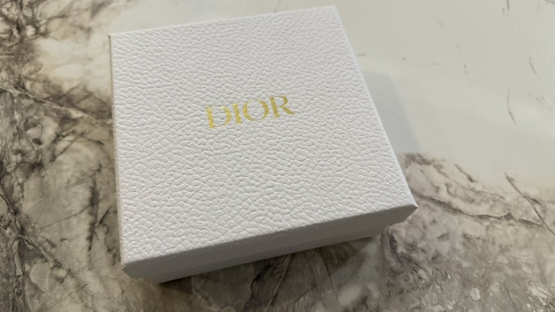 Authentic Dior Gift Box Empty Small Box 5.5 X  5.5 X  2.25  inches