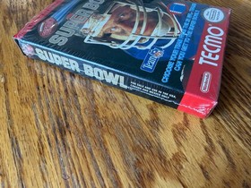 oval seal Tecmo Super Bowl complete in box seal nintendo nes nfl factory MINT