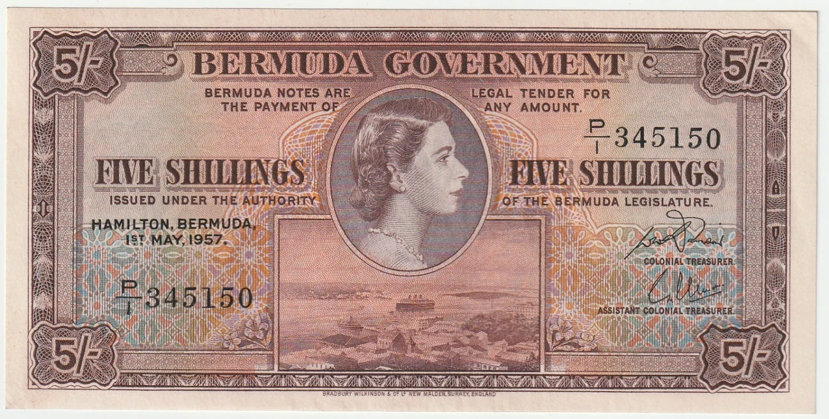 1957 Bermudian Paper Money for sale | eBay