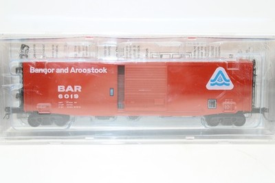 Kadee HO BAR Bangor Aroostook 50' PS1 Box Car #6019 9' Door NOS Sealed 6364