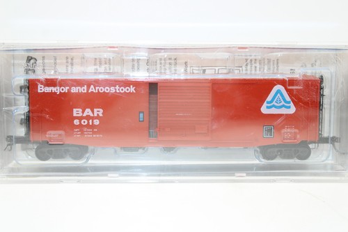 Coche de caja Kadee HO BAR Bangor Aroostook 50' PS1 #6019 9' puertas nuevo sellado 6364 | Zustand: New