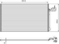 Valeo Kondensator Klimaanlage 814322 FüR S40 Volvo C70 C30 V50 545 542 544 2 533