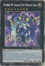 Yugioh! Number 90: Galaxy-Eyes Photon Lord - MP25-EN033 - Starlight Rare - 1st E